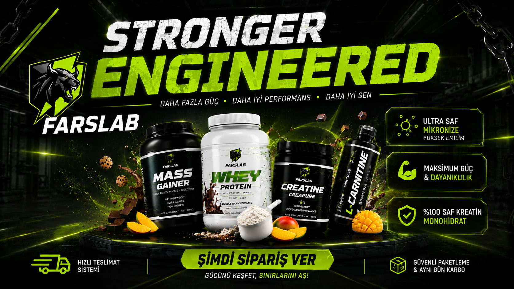 Protein ve Mass Gainer