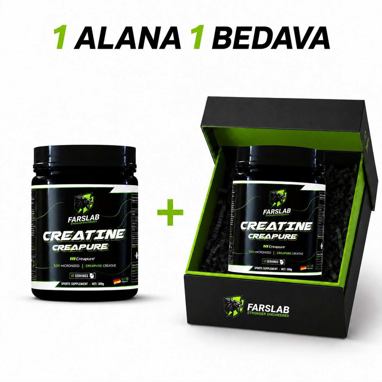 Creatine Creapure® 300 G ürün görseli
