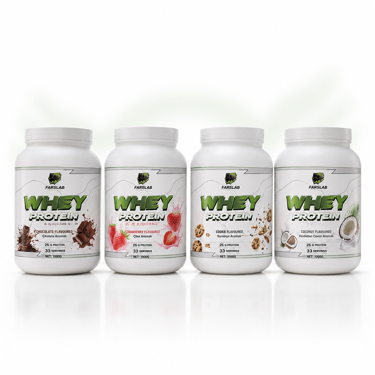 Whey Protein 1000 G Çikolata Aromalı (1+1 Paket) galeri görseli