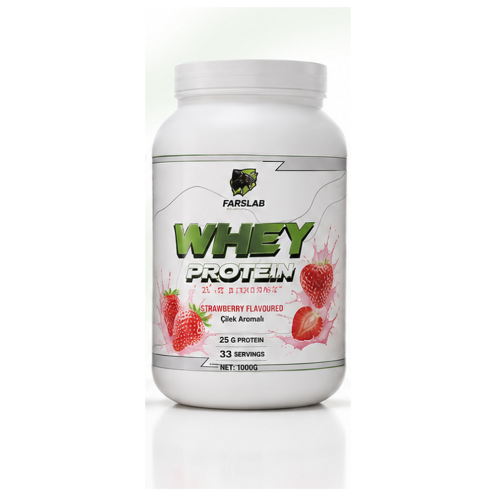 Whey Protein 1000 G Çilek Aromalı (1+1 Paket) galeri görseli